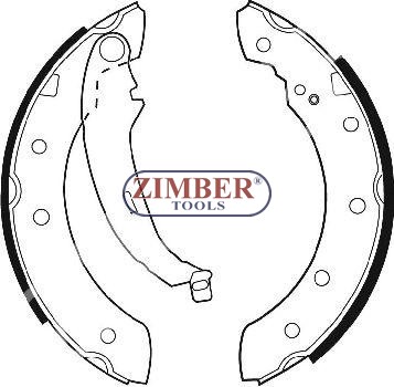 Накладки задни к-т - CITROEN C15, XSARA, ZX , PEUGEOT 106