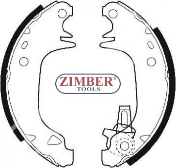 Накладки задни к-т - PEUGEOT 309, RENAULT 11