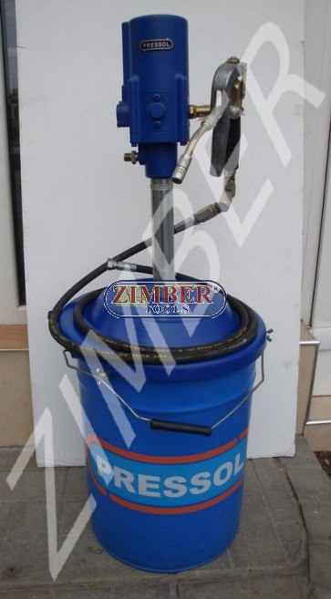 Air operated grease pump - 20KG PRESSOL