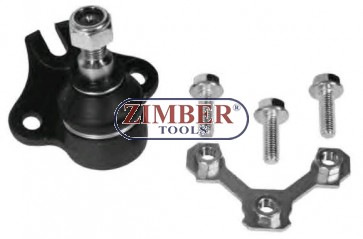 БОЛТ ШАРНИРЕН ДЕСЕН/ЛЯВ VOLKSWAGEN GOLF, PASSAT, VENTO - OPTIMAL (G3-679)