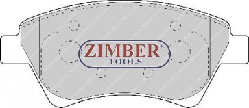 НАКЛАДКИ ПРЕДНИ K-T RENAULT KANGOO, MEGANE - FERODO (FSL1544)