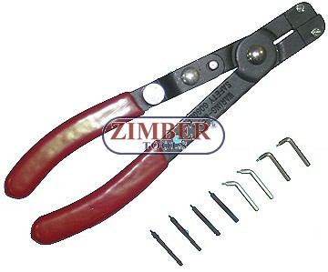 Combination Internal/external Snap Ring Pliers , ZR-36SRPCIE- ZIMBER TOOLS