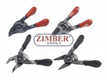 Mini pliers set 4pc. (ZR-36SRP04) - ZIMBER TOOLS
