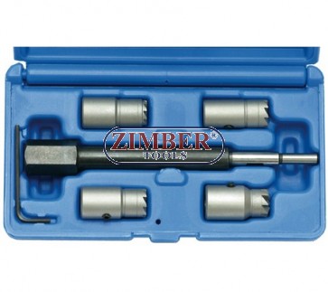 5-piece Injector Sealing Cutter Set for CDI Engines