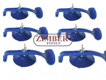6 pcs Moulding Suction Clamps - ZIMBER TOOLS