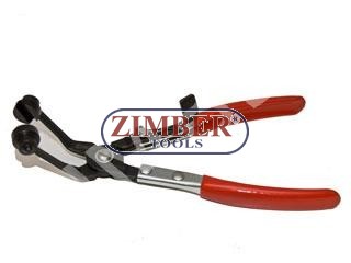 Angled flat band hose clamp pliers (HN7014)