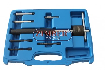 7pcs Glow Plug Puller Set, ZR-36GPPS7 - ZIMBER TOOLS	