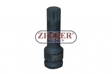 1/2"DR Impact Socket Bit M18 - 78mm - ZR-14ISB12M18 ZIMBER - TOOLS