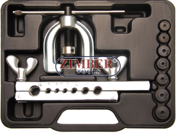 Double Flaring Tool Kit | 9 pcs. ZB-3060 - BGS technic.