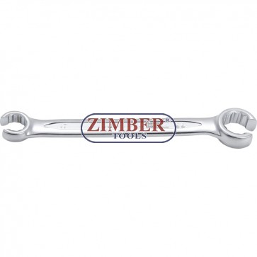 Double Ring Spanner, open Type | 17 x 22 mm - 1761-17x22 - BGS technic.