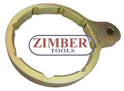 FUSO Oil Mist Separator Wrench 109mm, ZR-36OMSWF109 - ZIMBER TOOLS