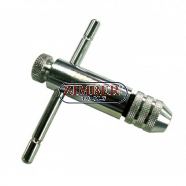 Tool Holder with Sliding Handle for Taps | M5 - M12 | 110 mm -1981 - BGS technic.