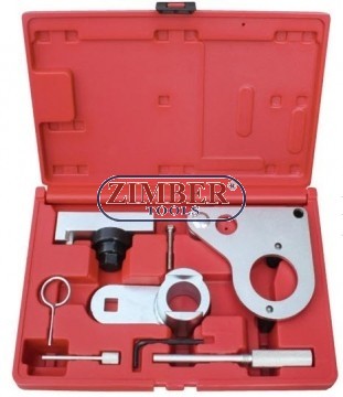 Timing tool kit for Renault 1.6/2.0DCI chain drive diesel engines - ZR-36ETTS119 - ZIMBER TOOLS