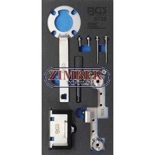 Engine Timing Tool Set | for Ford 2.5, Volvo 1.6 - 2.5 & 2.4D - 9738 - BGS technic.