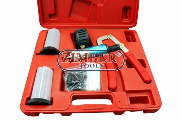 Dual Vacuum & Pressure Pump / Brake Bleeder Kit, ZR-36VPBK- ZIMBER TOOLS.