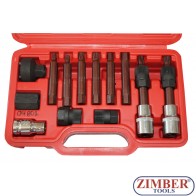 13 PIECE ALTERNATOR PULLEY TOOL KIT, ZT-04802 - SMANN TOOLS