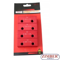 ENGINE CAMSHAFT LOCKING SETTING TOOLS KIT FOR ALFA ROMEO 3.0 V6 24V SET - ZT-05149-C - SMANN TOOLS.