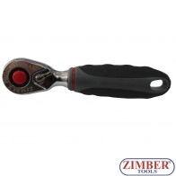 Stubby ratchet handle, 3/8", 48 Teeth - (ZL-05328) - ZIMBER TOOLS