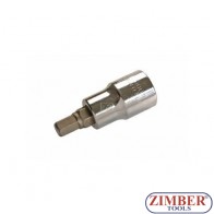 1/2" Hex socket bit 53mmL 8mm (ZB-4254) - BGS