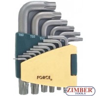 Star tamperproof key set 15pc. (5151T) - FORCE