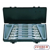 Hinged socket wrench set 7pc. (5074) - FORCE