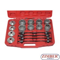 Pull and Press Sleeve Kit with 4 Spindles 24 pcs. ZK-1340
