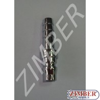 Air line quick coupler 3/8" ZDC 2 Steel Japanese type - ZIMBER