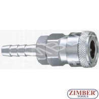 Air line quick coupler 5/16" ZDC 2 Steel Japanese type - ZIMBER