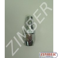 Air line quick coupler 6.5x10mm ZDC 2 Steel Japanese type - ZIMBER