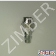 Air line quick coupler 8x12mm ZDC 2 Steel Japanese type - ZIMBER