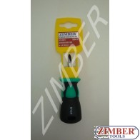 Hammer Pozidriv screwdrivers 6 Х 38 (ZL-S601 6X38 (+)) - ZIMBER TOOLS