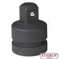 1" F x 3/4" M Impact adaptor, ZR-09IA1F6M - ZIMBER-TOOLS