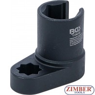 Oxygen Sensor Socket, 22 mm (7/8") x 50 mm, 1/2" drive - BGS