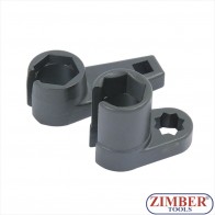 2 Pc Oxygen Sensor Removal Fitting Sockets 22mm - 7/8" Wrench