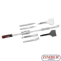 7pcs Slide Hammer Scraper Set - ZIMBER TOOLS