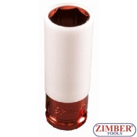 Protective Impact Socket 21mm 1/2" (ZL-4003ARD) - ZIMBER TOOLS