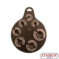7-piece Pipe Connector Loosening Clip Set 