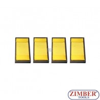 К-т накрайници за вакуумен държач 4 части - BGS