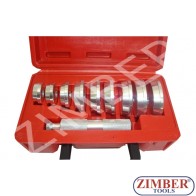 10pc Aluminium Bearing Race and Seal Driver Set