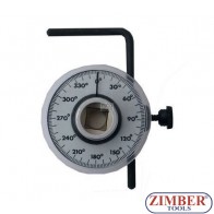 1/2" Torque Setting Angular Gauge, int. Square Head - BGS