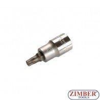 1/2" Bit Socket, T-STAR, not tamperproof, 53 mm long, T45 - BGS