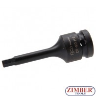 Impact Bit Socket, Internal Hexagon, M6, 1/2" - BGS