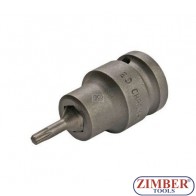 1/2" Impact Bit-Socket, T STAR, T20 - BGS