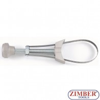 Belt oil filter strap wrench will fit most oil filters from 65 to 110 mm.61910 - FORCE