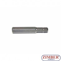 Bit Hex H06 Bulk, 6mm Dr. 75mmL - ZR-15B1075H06 - ZIMBER TOOLS