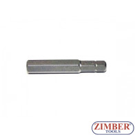 Bit Hex H08 Bulk, 8mm Dr. 75mmL - ZR-15B1075H08 - ZIMBER TOOLS