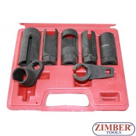 7pcs Professional Oxygen Sensor Switch Socket Set. - FORCE.