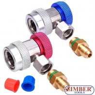 Auto AC System R134a Quick Connectors -  9G4125 - FORCE.