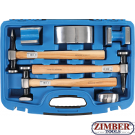 Body Repair Set 7 pcs. (1672) - BGS technic