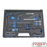 Diesel Engine Setting Locking Tool KIT CITROEN, PEUGEOT,FIAT 1.4D,1.6D,2.0D,2.2HDi/JTD - ZR-36ETTS255 - ZIMBER TOOLS.
